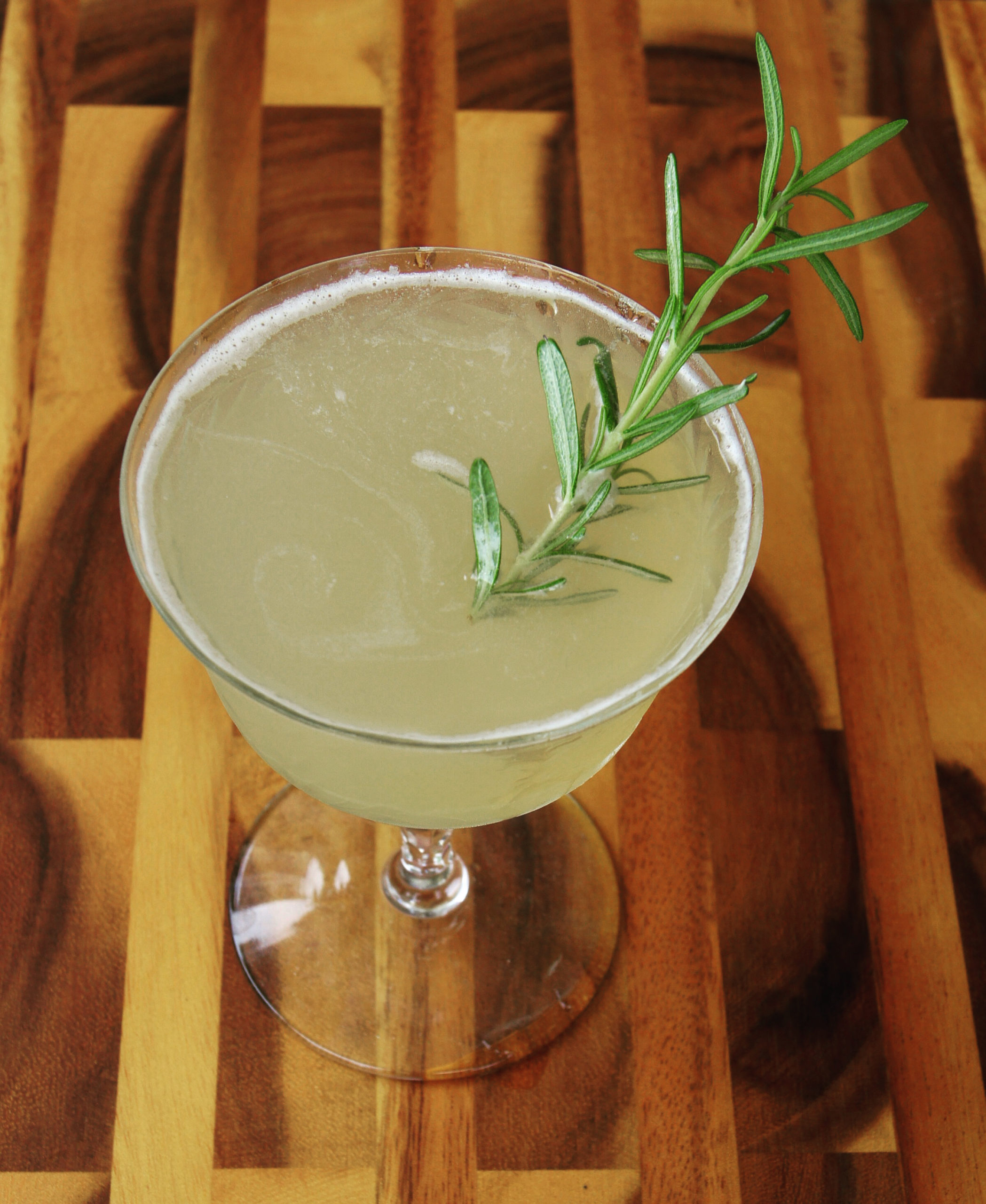 Rosemary's Whiskey Sour - Mad River Distillers