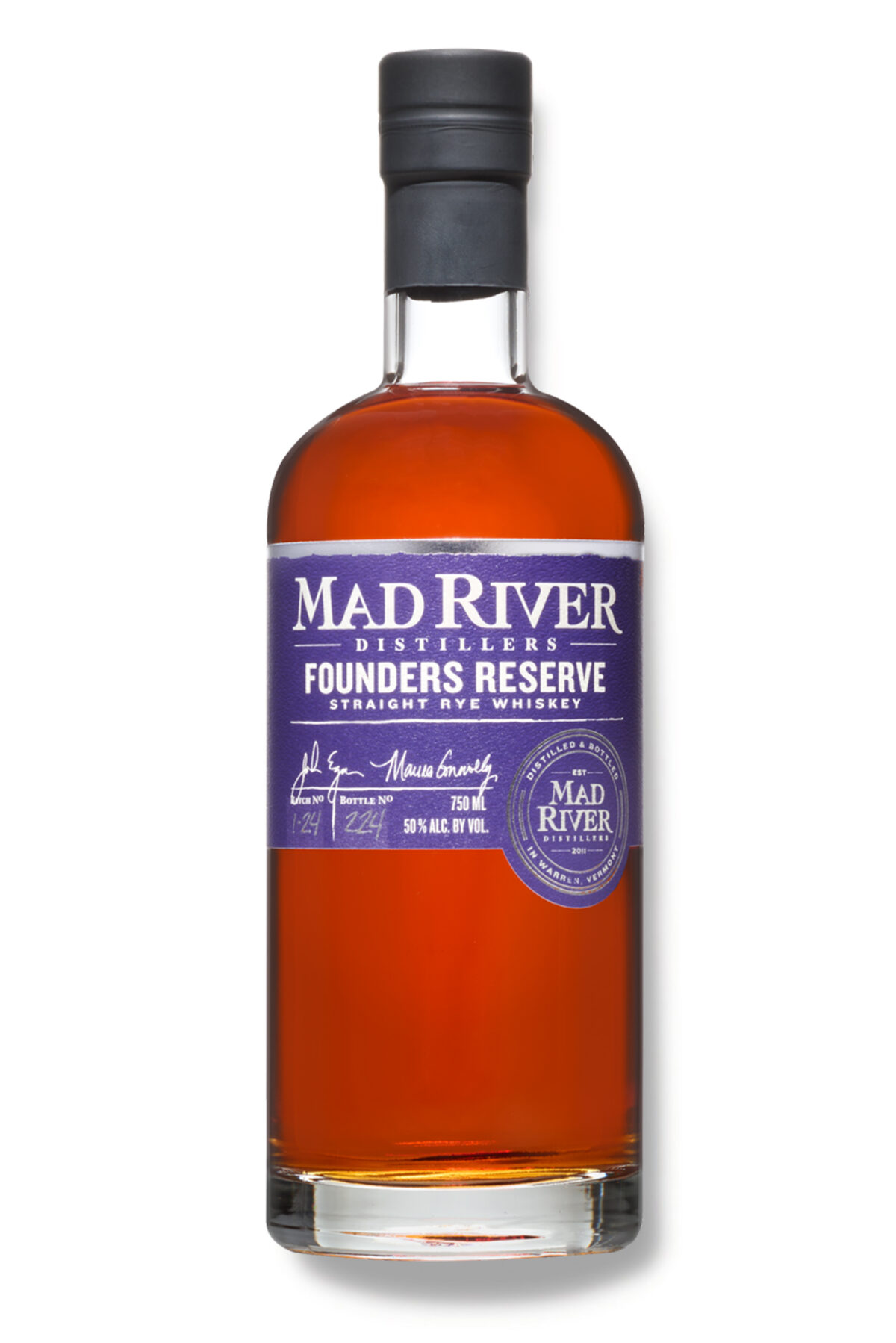 Mad River Distillers Founders Reserve Rye